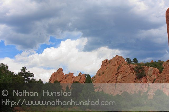 Garden of the Gods Park in Colorado Springs, CO